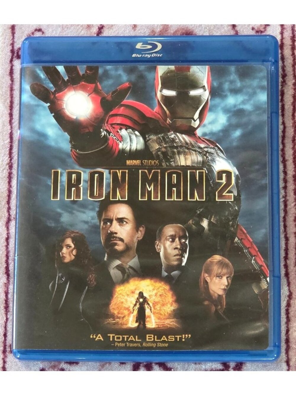 Iron Man 2 (Single-Disc Edition) [Blu-ray] Action Adventure Superhero Movie